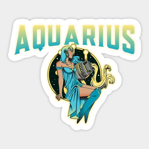 Aquarius 2 Sticker by Studio-Sy